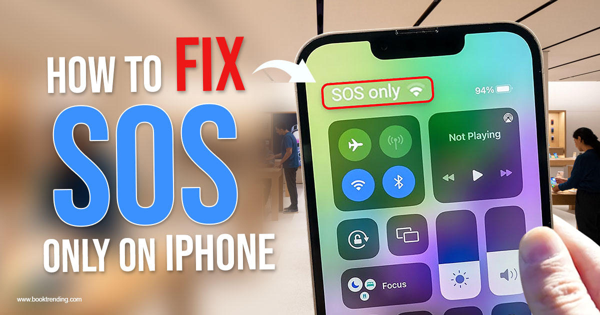 how to fix sos only on iphone